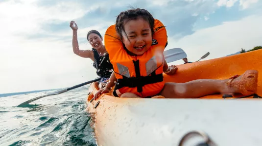 kayaking