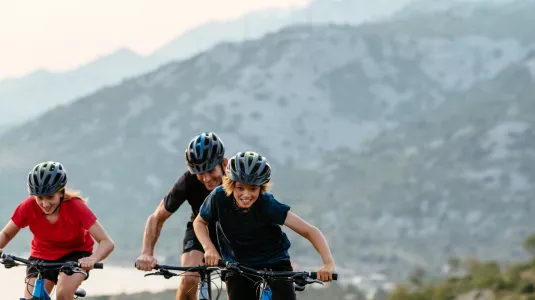 cycling family