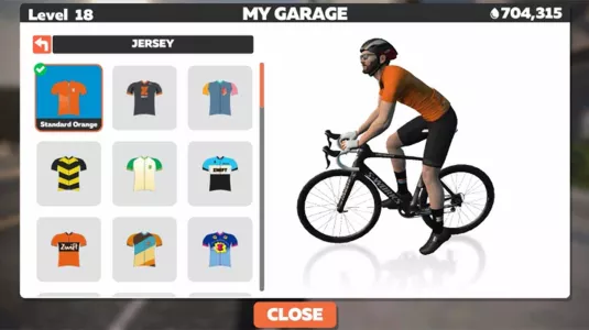 Zwift avatar