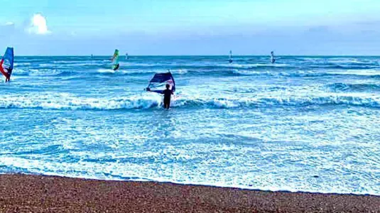 windsurfing in the UK
