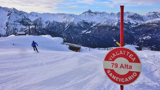 Sauze red run