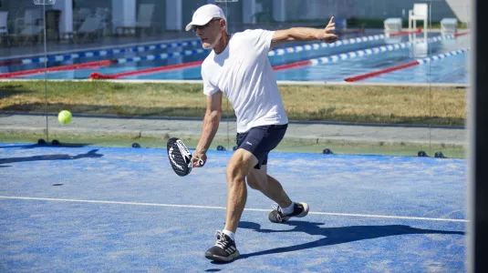 people playing padel