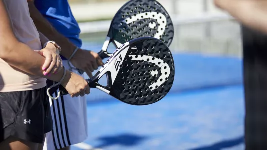 people playing padel