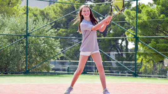 Is this the next tennis pro?