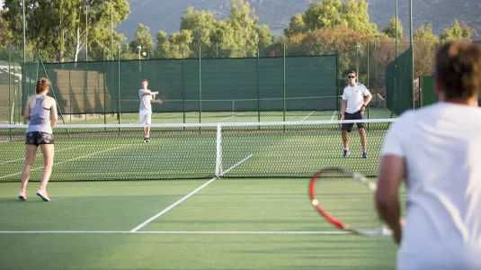 Great courts at Baia dei Mori