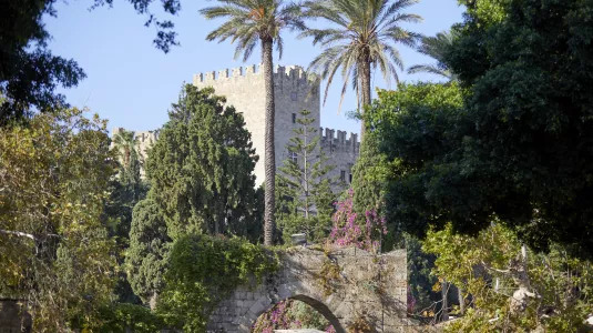 A castle in Rhodes