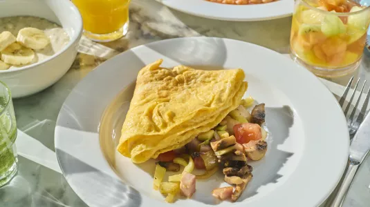 Veg and eggs