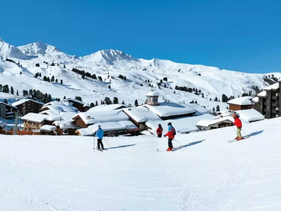 On the mountain