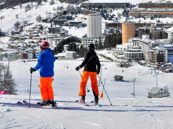 On the mountain
