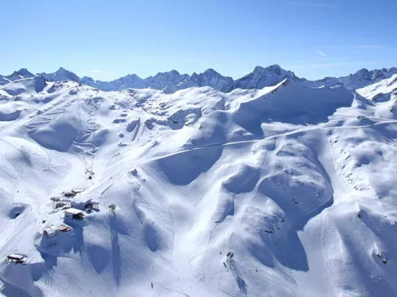 On the mountain