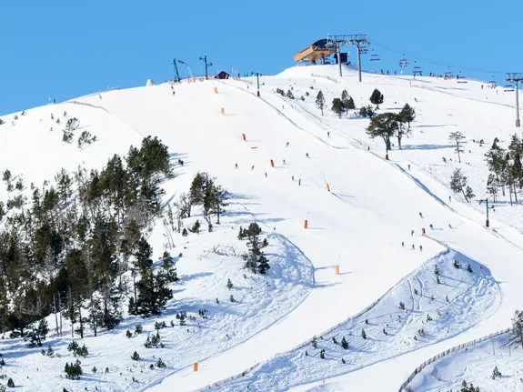 On the mountain