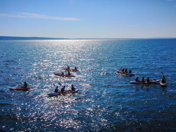 Kayaking in Croatia