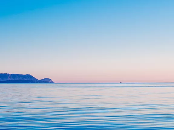 Beautiful bay in sardinia