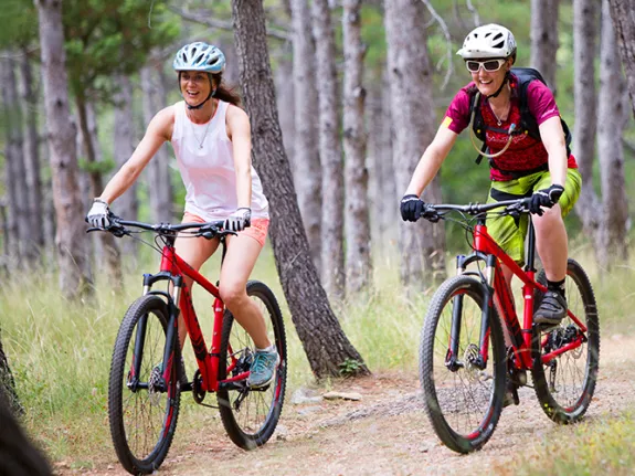 Mountain biking from Alana Beachclub