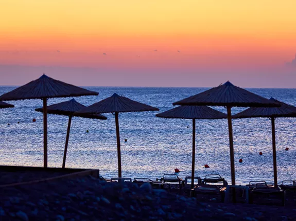 Levante sunset