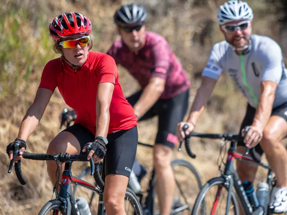 intermediate road bike ride