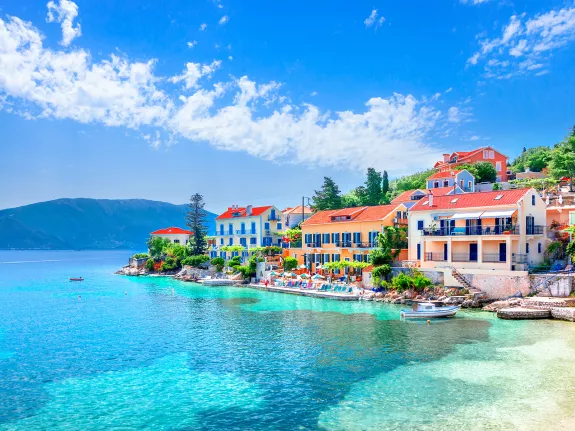 Fiscardo in Greece