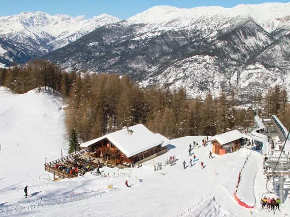 Sauze on the mountain