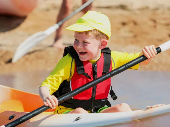 Fun in a Kayak