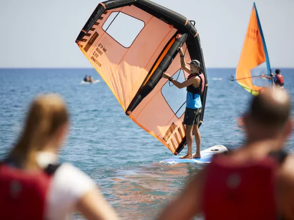 Wing foiling
