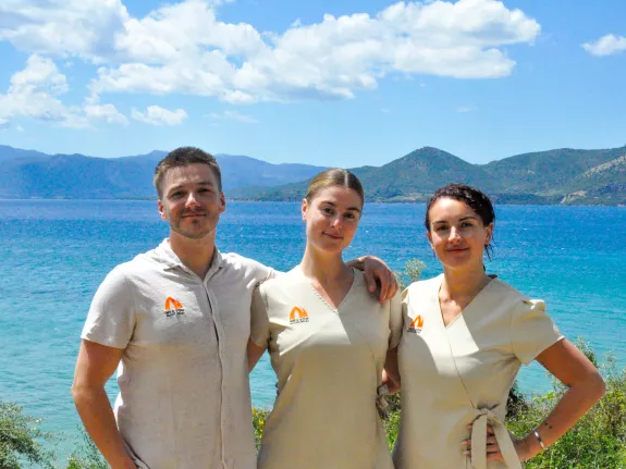 Spa and wellness team