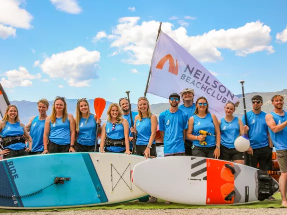 Neilson beach team
