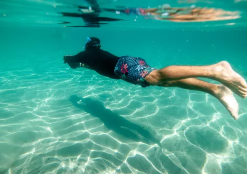 Sea scooter sicily