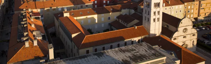 Walled port of Zadar