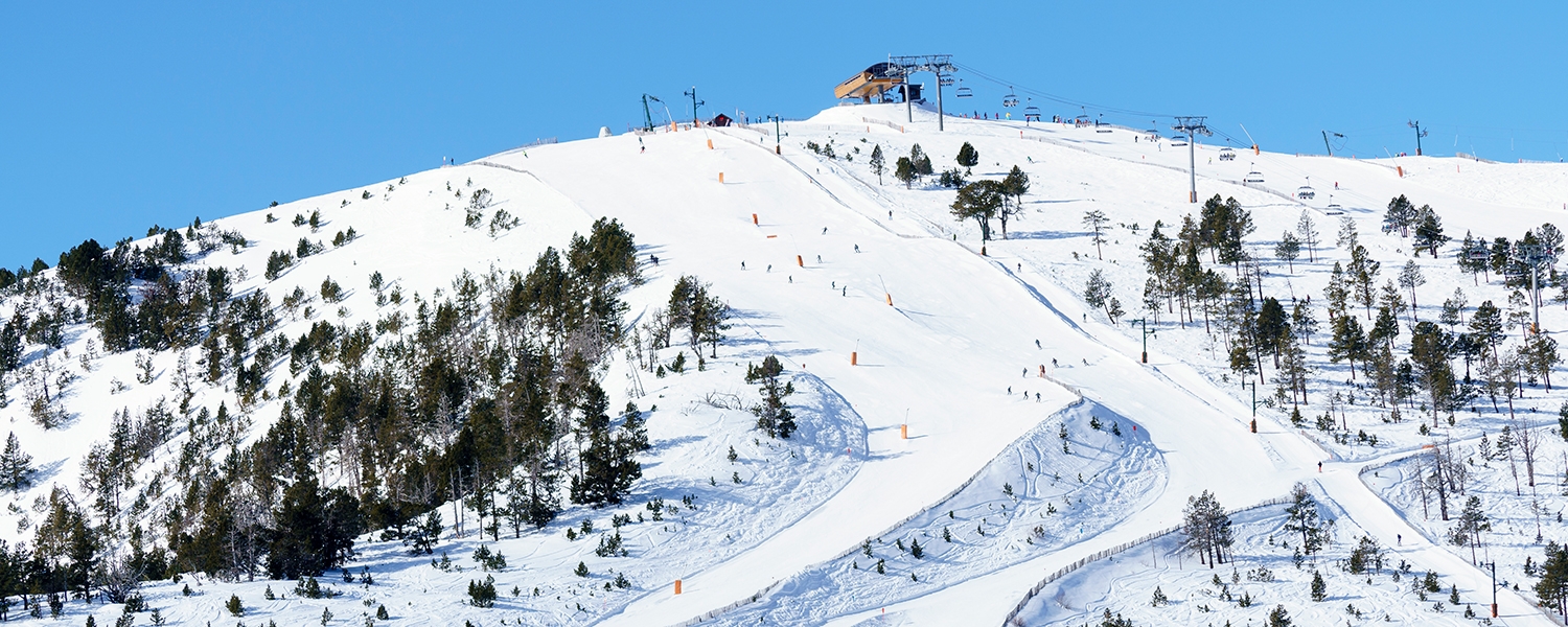 On the mountain