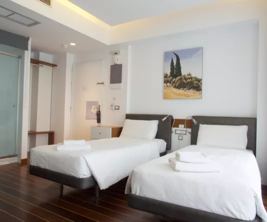 GARDEN TWIN ROOM WITH SEA VIEW